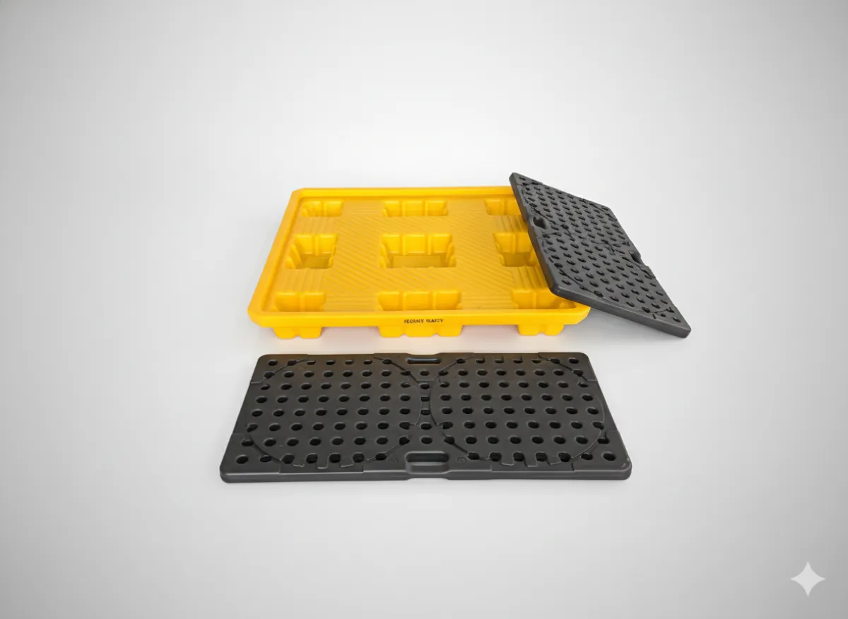 4 Varillik Düşük Profil Döküntü Paleti