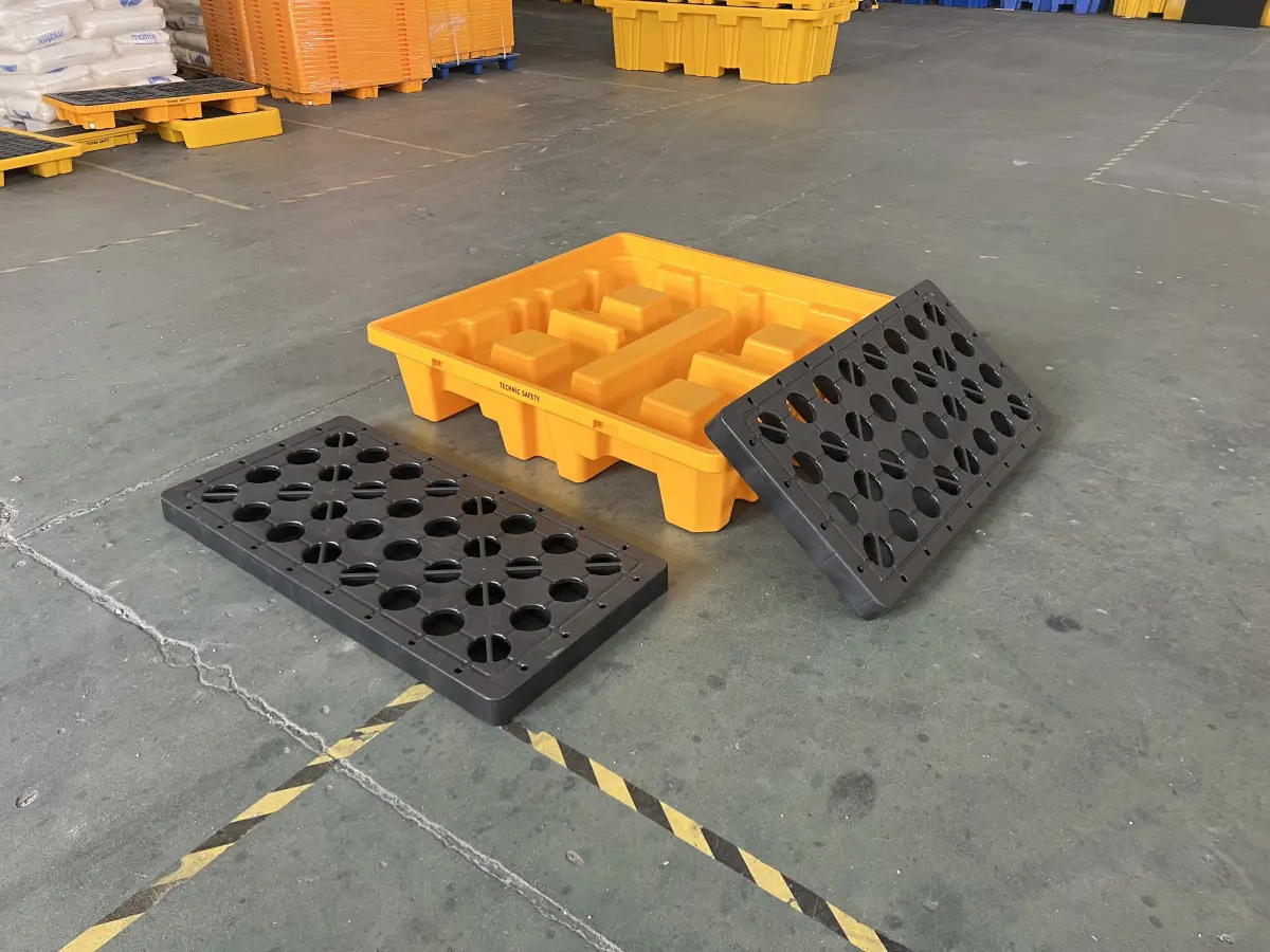 4 Varillik Galvaniz Izgaralı Döküntü Paleti - 8